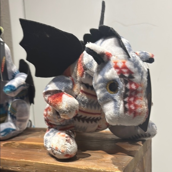 Black and Red Stuffed Animal Plush Toy - Picture 5 of 11